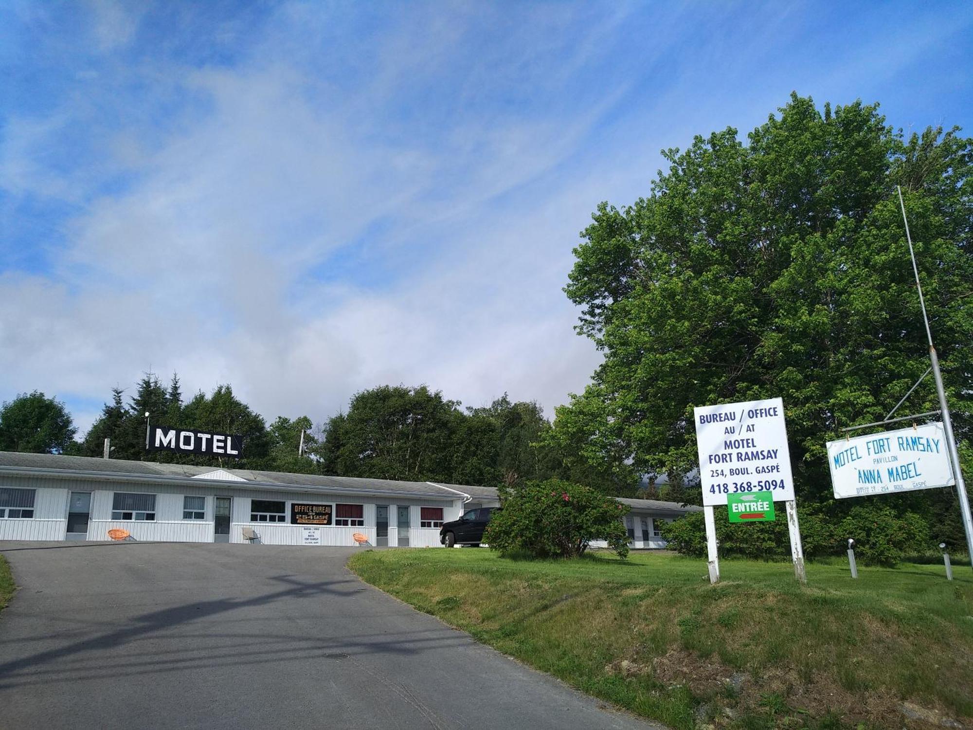 Motel & Camping Fort Ramsay Gaspé Zewnętrze zdjęcie